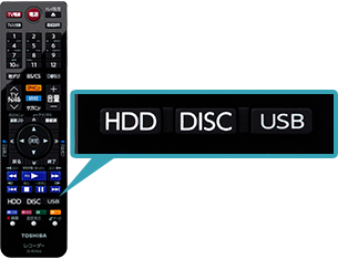 「USBハードディスクへの切り替えが簡単に」 : イメージ