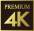 Premium4K ロゴ