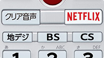 「テレビ視聴をサポートするボタンを大型化」 : イメージ