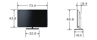 32V型S8寸法図