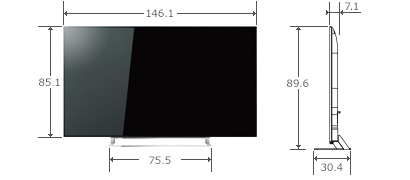 65型　東芝REGZA