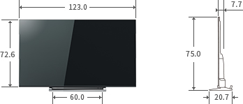 東芝レグザ  55型  液晶テレビ TOSHIBA 55M540X55型