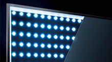 「全面直下LEDバックライト」 イメージ