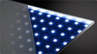 イメージ：直下型広色域LED採用ダイレクトピュアカラーパネル