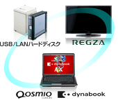 REGZAとVARDIAとQosmio