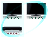 REGZAとVARDIAと別の部屋にあるもう一台のREGZA